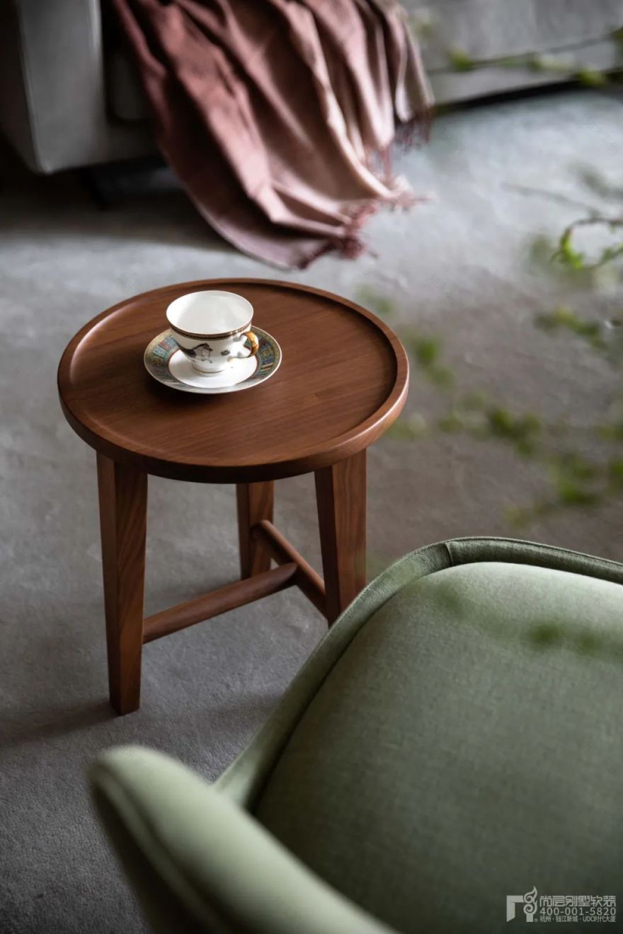 新中式风尚层别墅丨中国杭州丨杭州尚层装饰-23