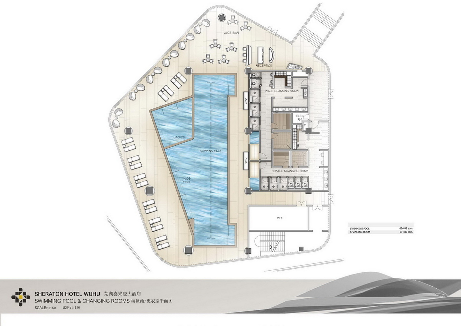 HBA  安徽芜湖喜来登酒店设计概念-16