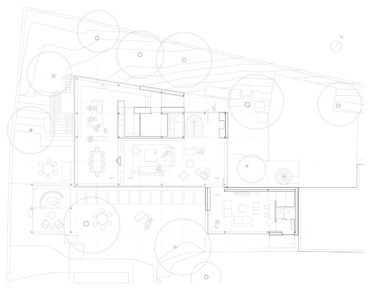 度假别墅丨西班牙马德里丨Plantea Studio-45