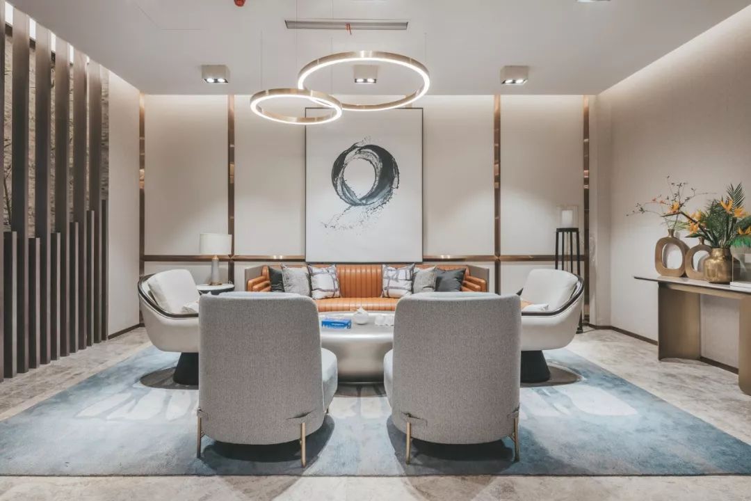 池州绿地城城市展厅——现代内敛、古典韵味与现代风尚交融-24