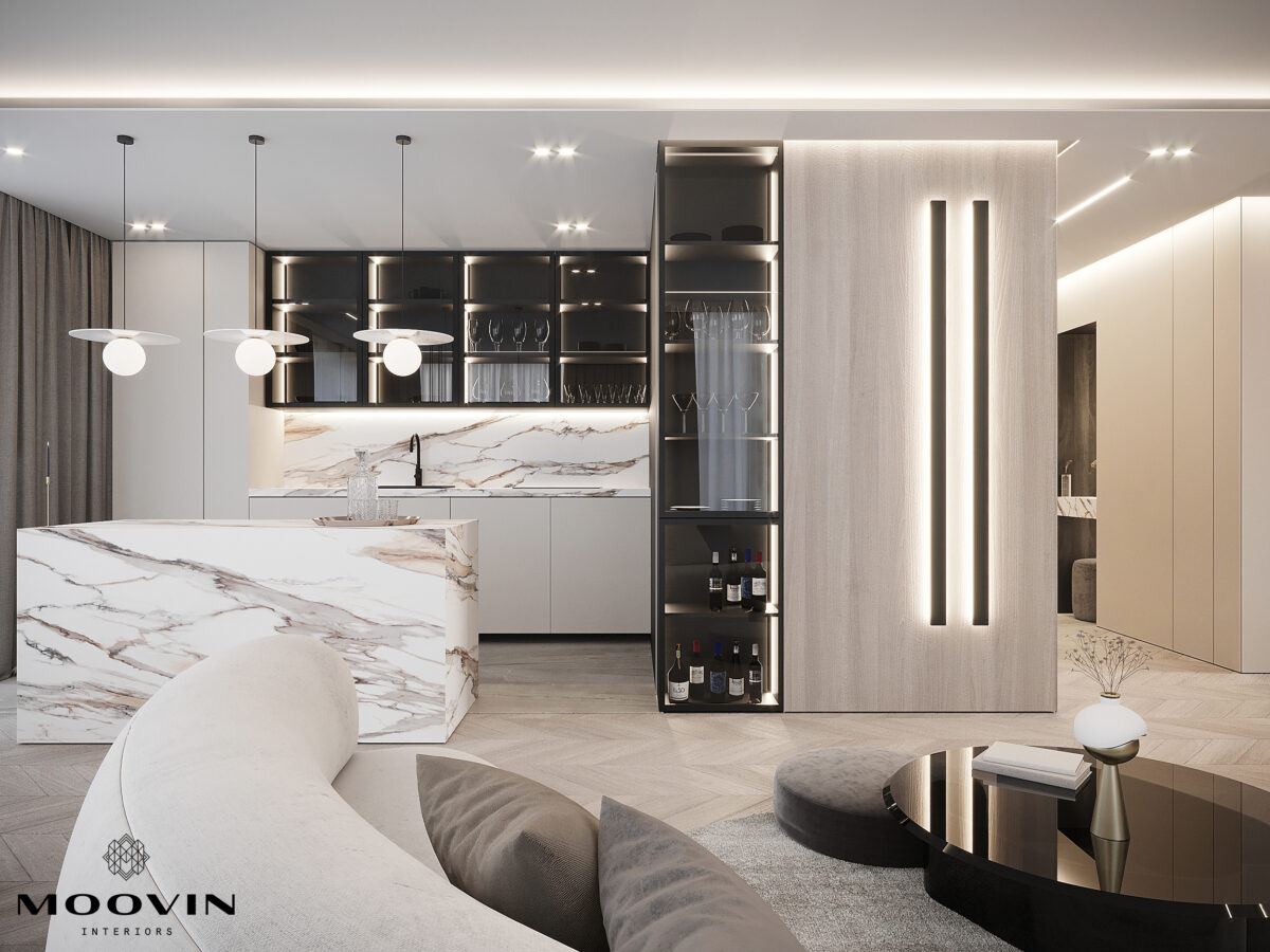 华沙啤酒厂100平方米公寓室内布置丨波兰华沙丨Moovin Interiors-16