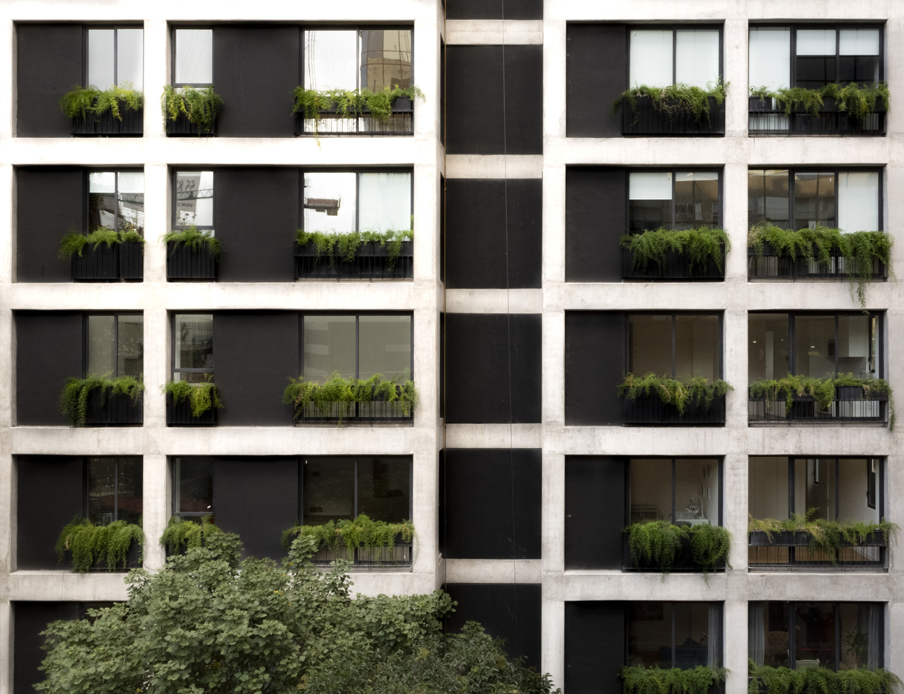 墨西哥城 BP 塔 · 开放,绿色,共享的生活空间-44