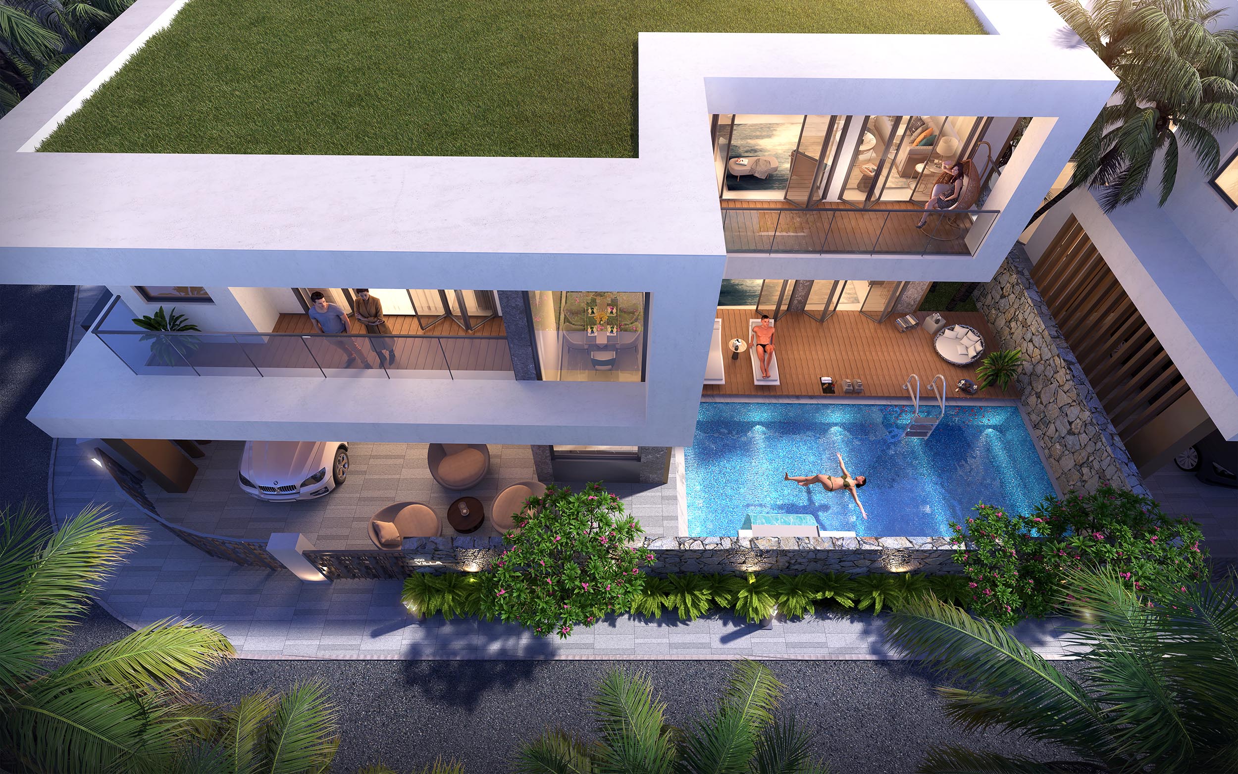 泰国金链花别墅度假区-3