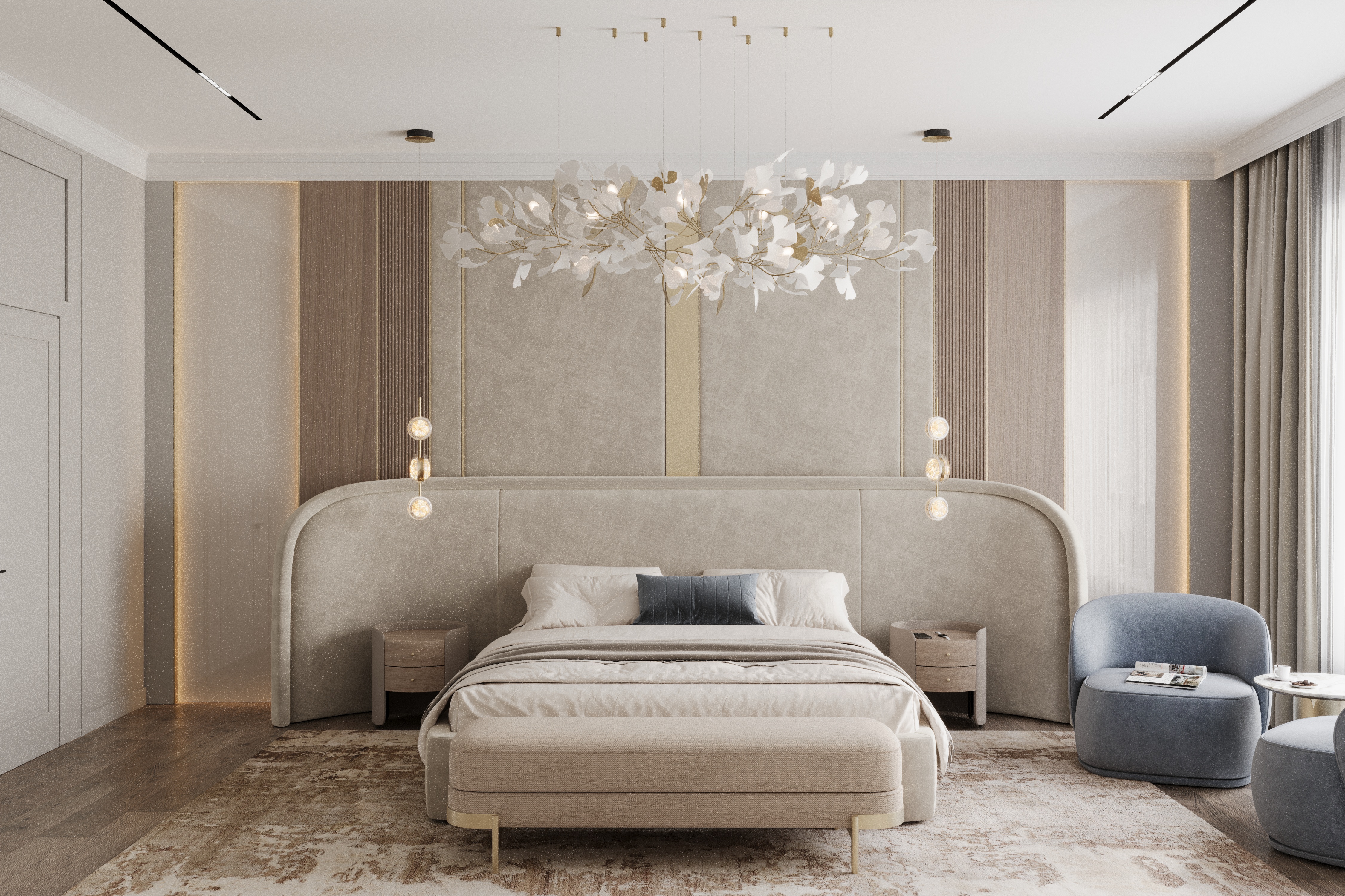 220平米两层住宅室内设计-49