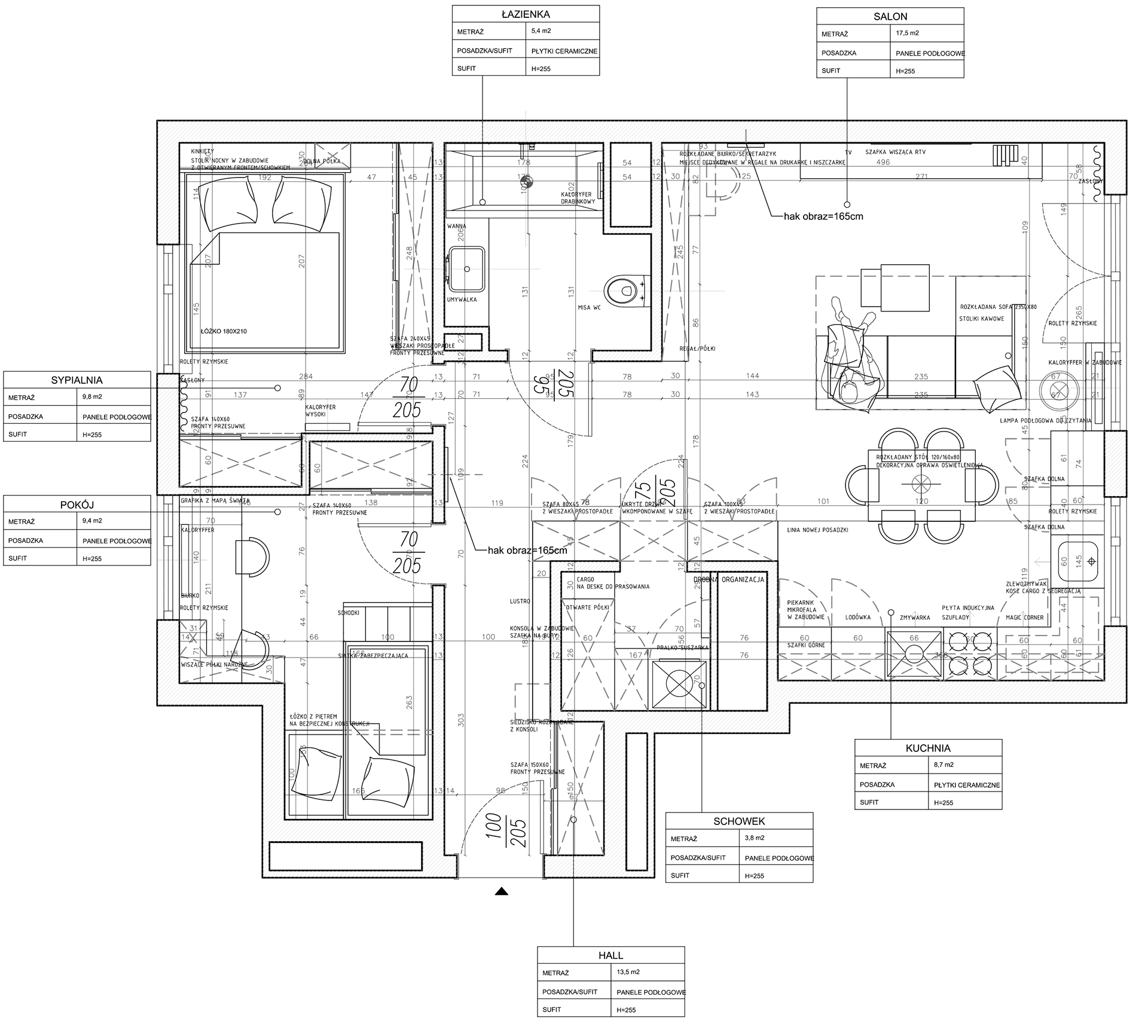 华沙的公寓丨波兰华沙丨ONE DESIGN 室内设计工作室,独立室内设计师-24