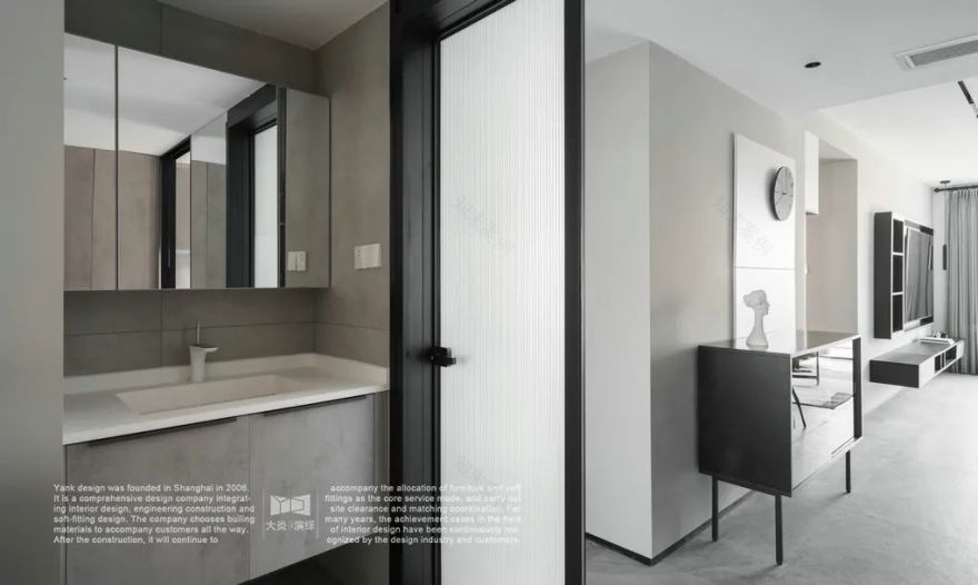 88 平旧房改造,动静分离的现代简约家居-113