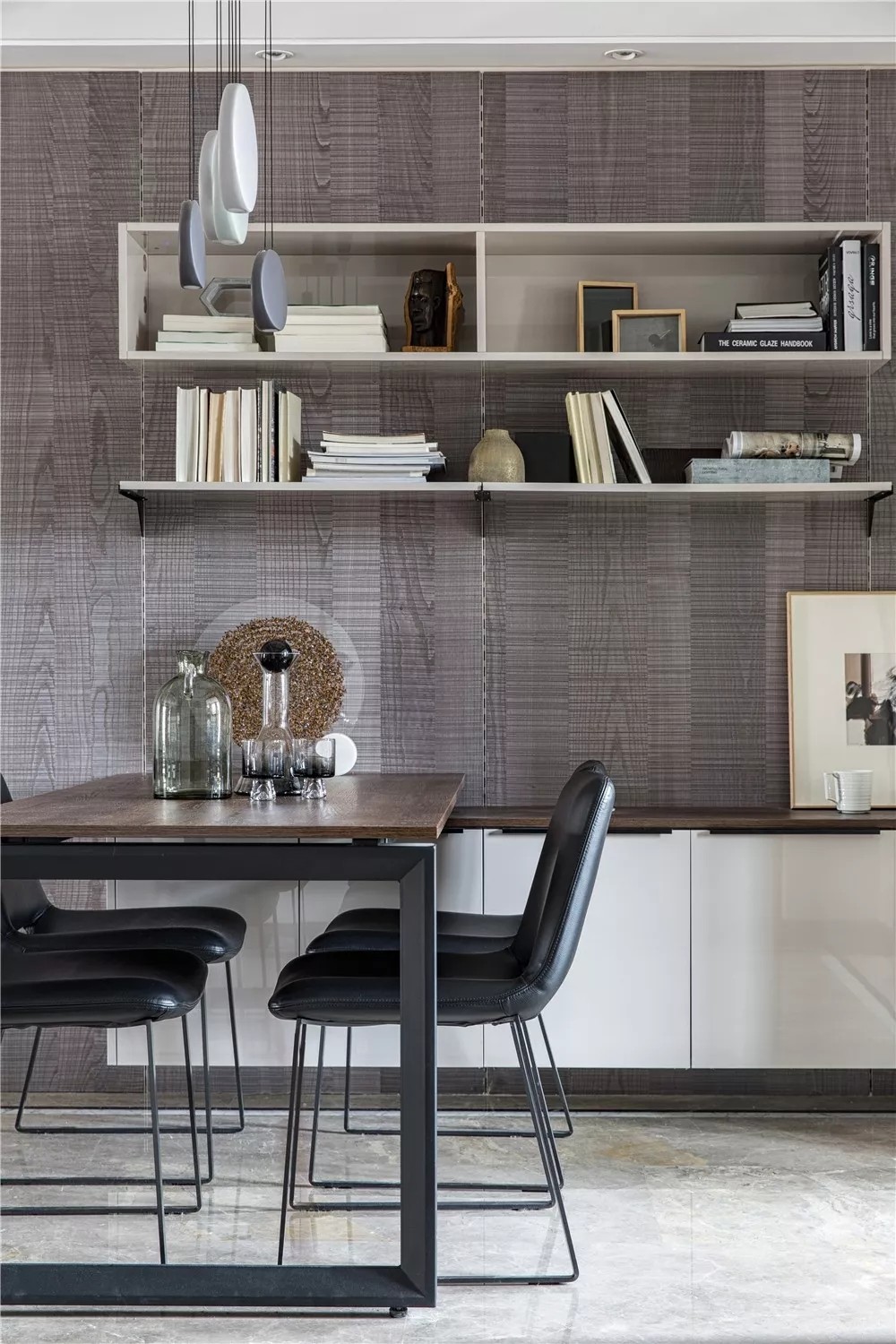 长江绿洲上的现代简约风精装房改造-10