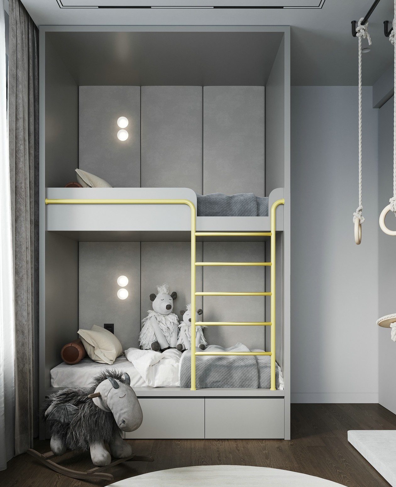 68㎡简约风公寓设计 既舒适又干净！  | 小飞空间设计-18