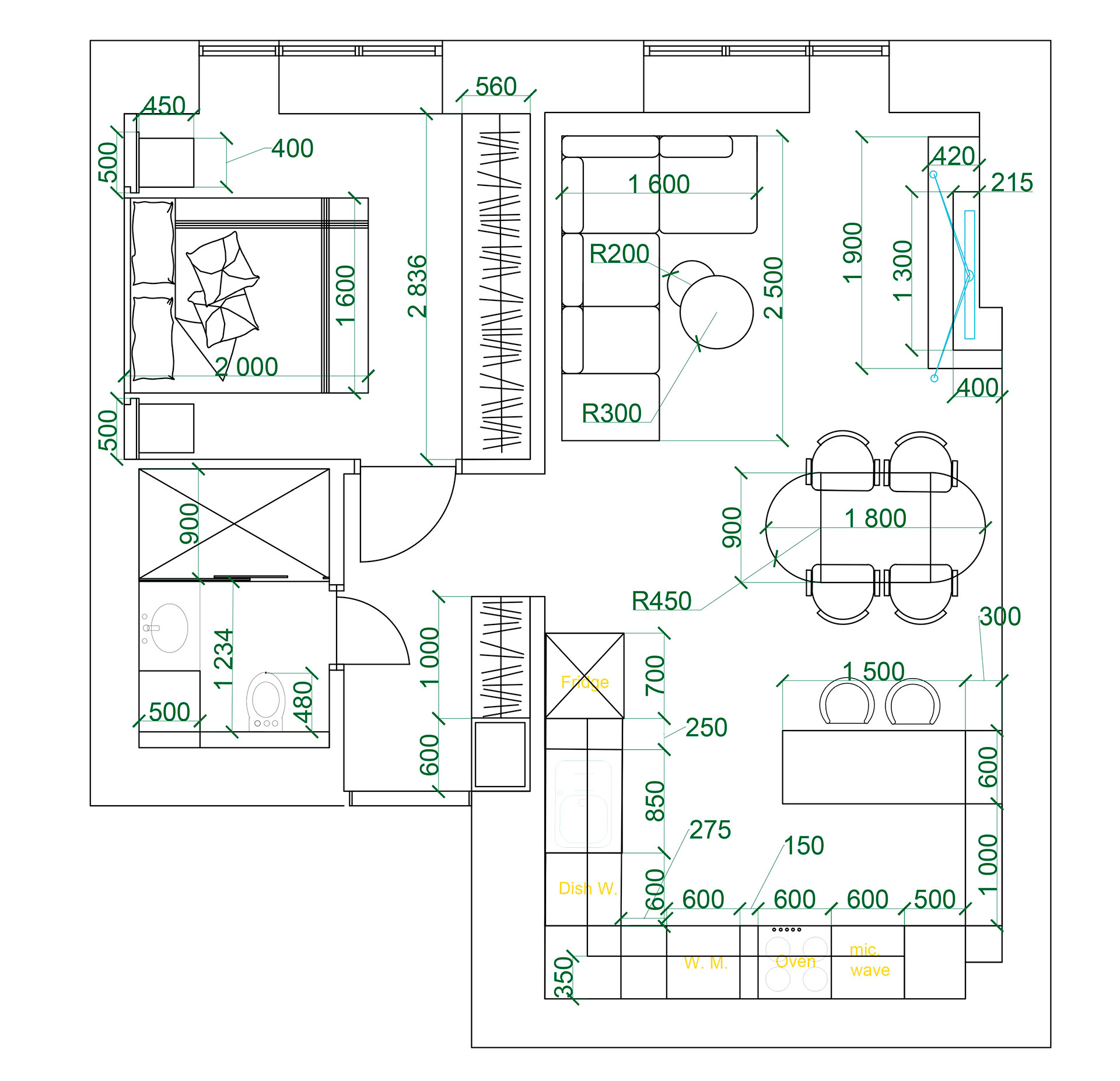 公寓室内设计项目丨ArmeniaYerevan-21