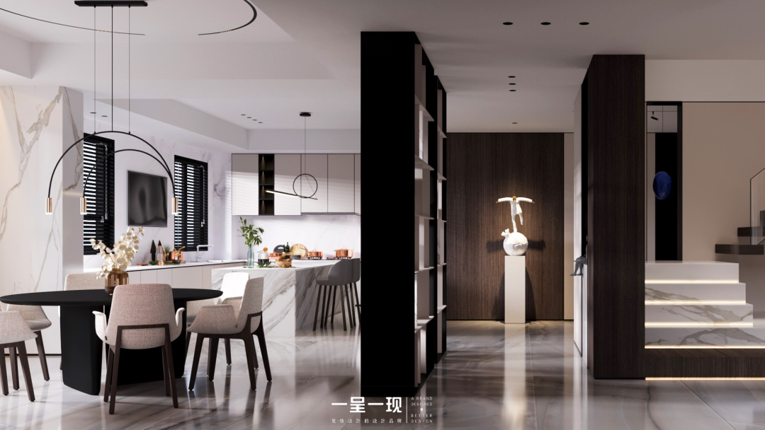 橙意盎然 · 现代轻奢私宅的设计魅力丨中国长春丨鸣谷设计,一呈一现-65