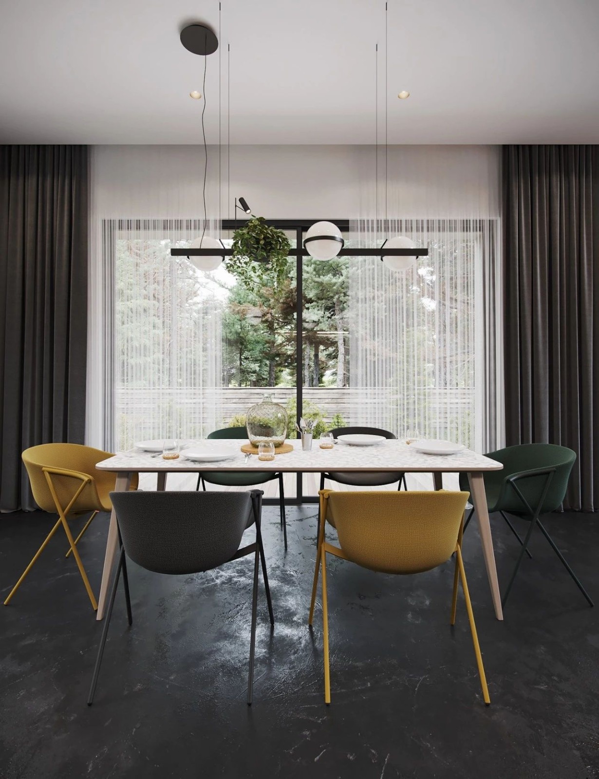 270㎡圣彼得堡现代风住宅 | MirrorR Studio-11