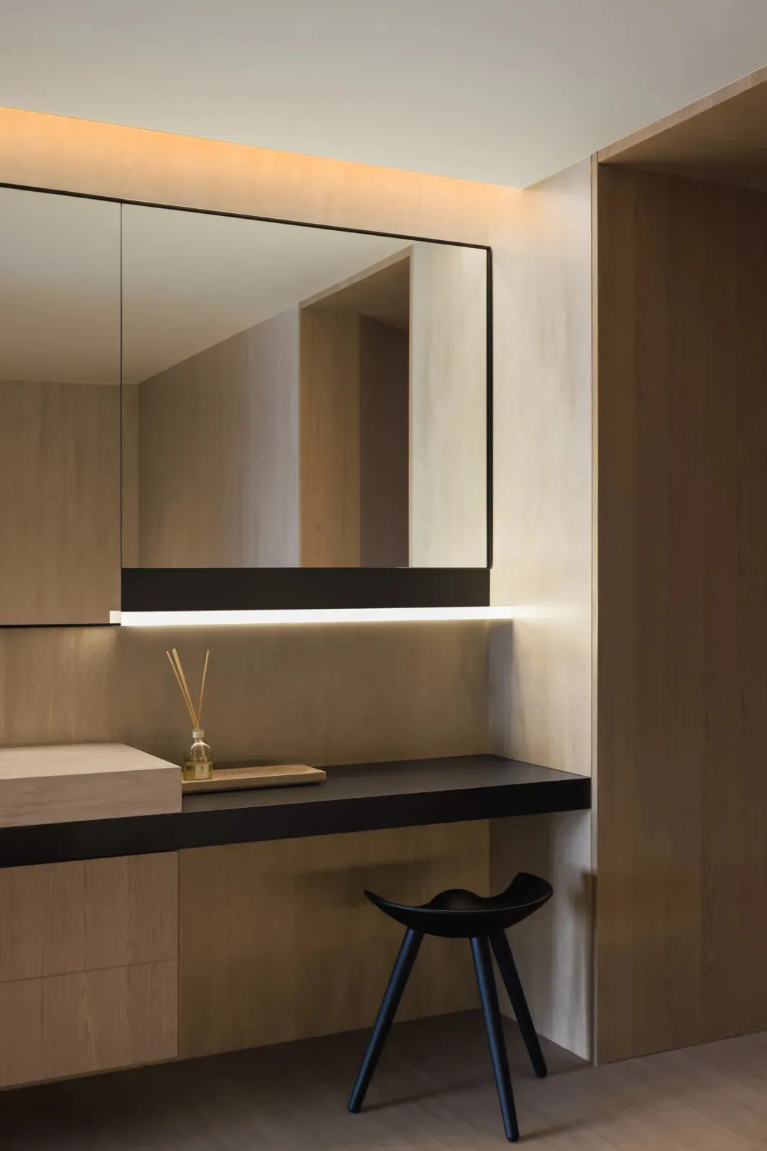 原木奶茶色调，被温柔时光包裹的家-29