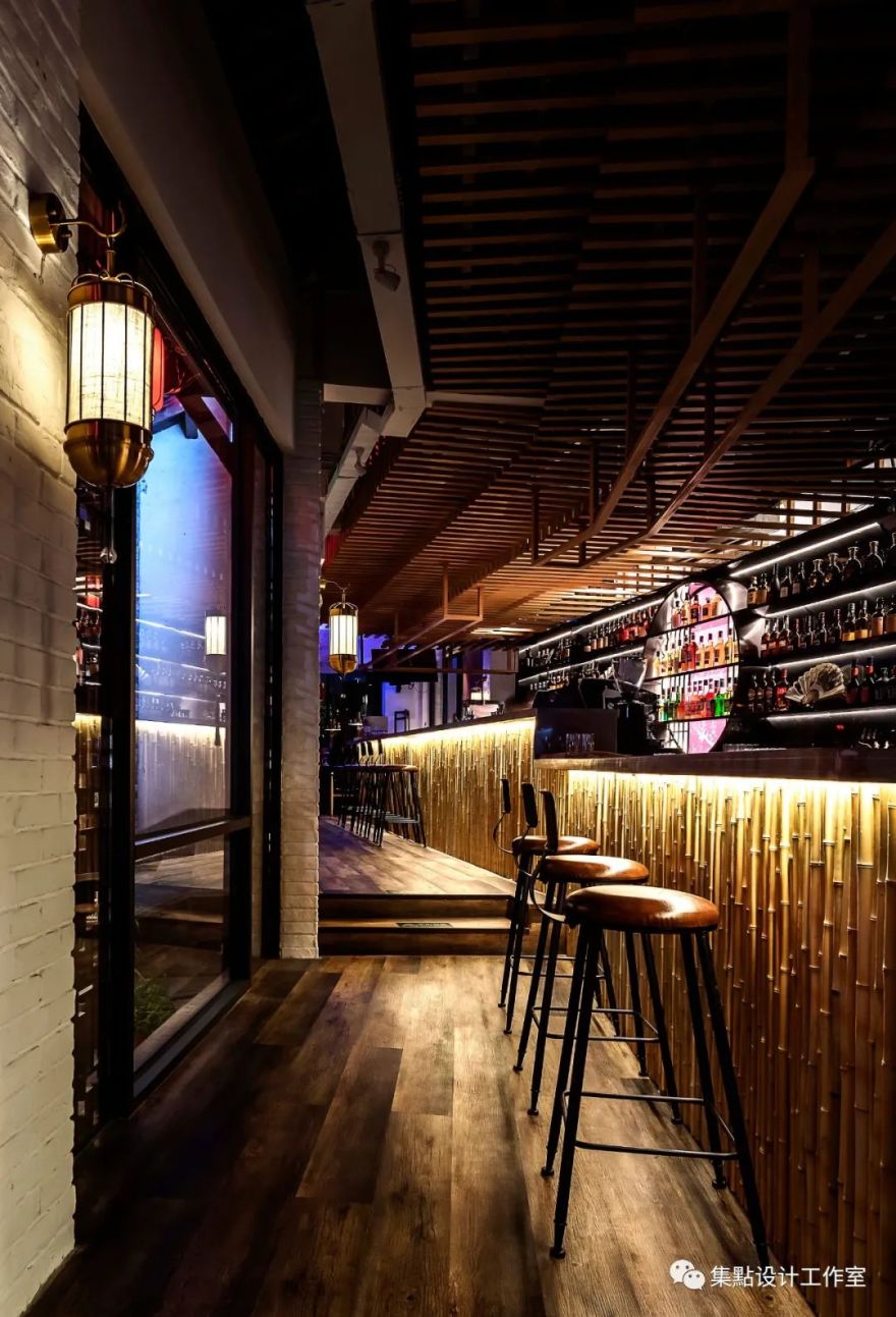 重庆东水门桥下古风清吧,穿越时空之美-27