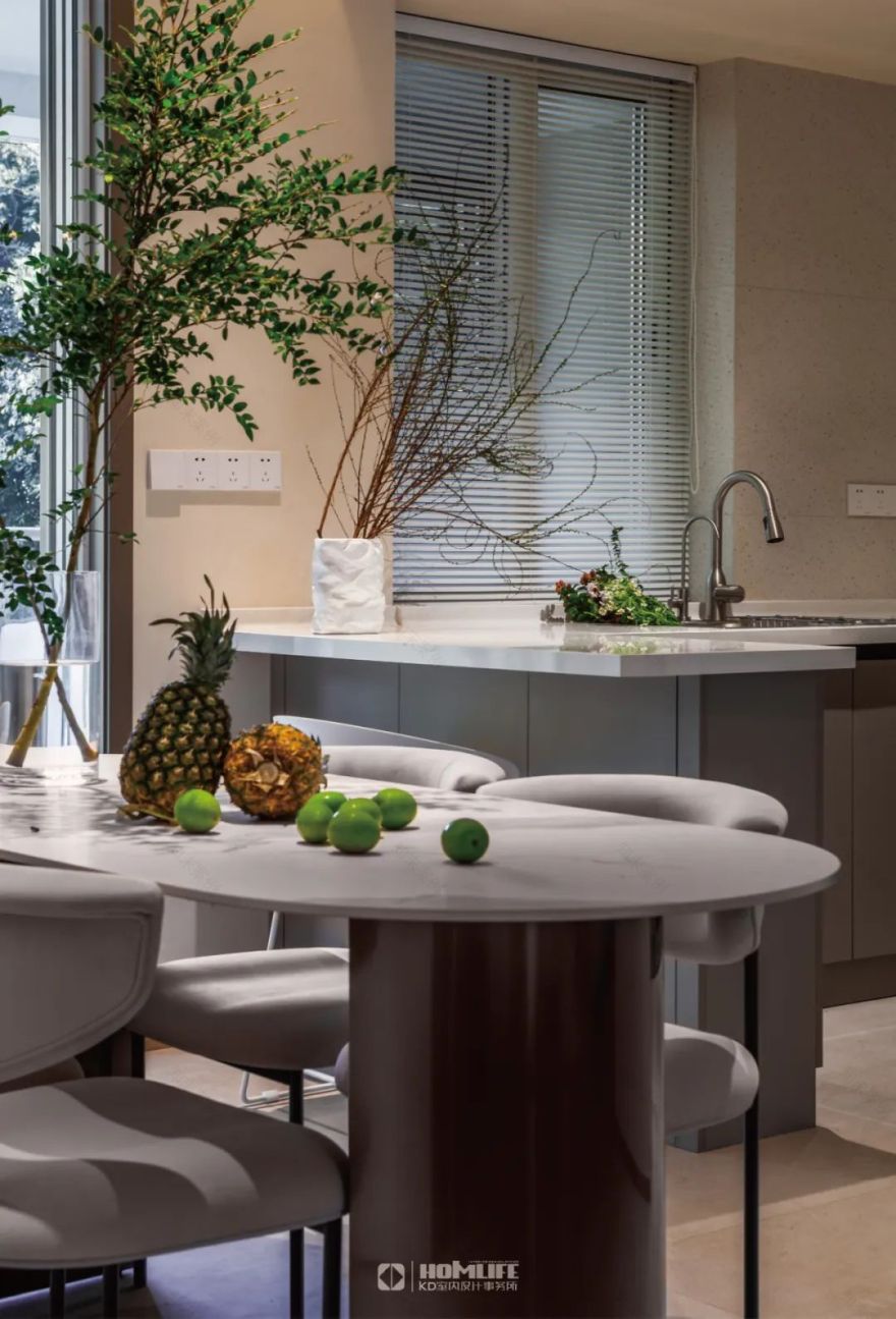 雅居乐国际花园150㎡彩色的夏日多巴胺丨中国重庆丨KD室内设计事务所-43