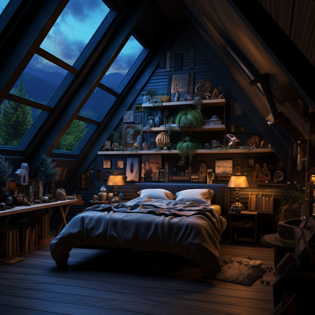 旧房改造的梦中情屋二楼卧室设计-17