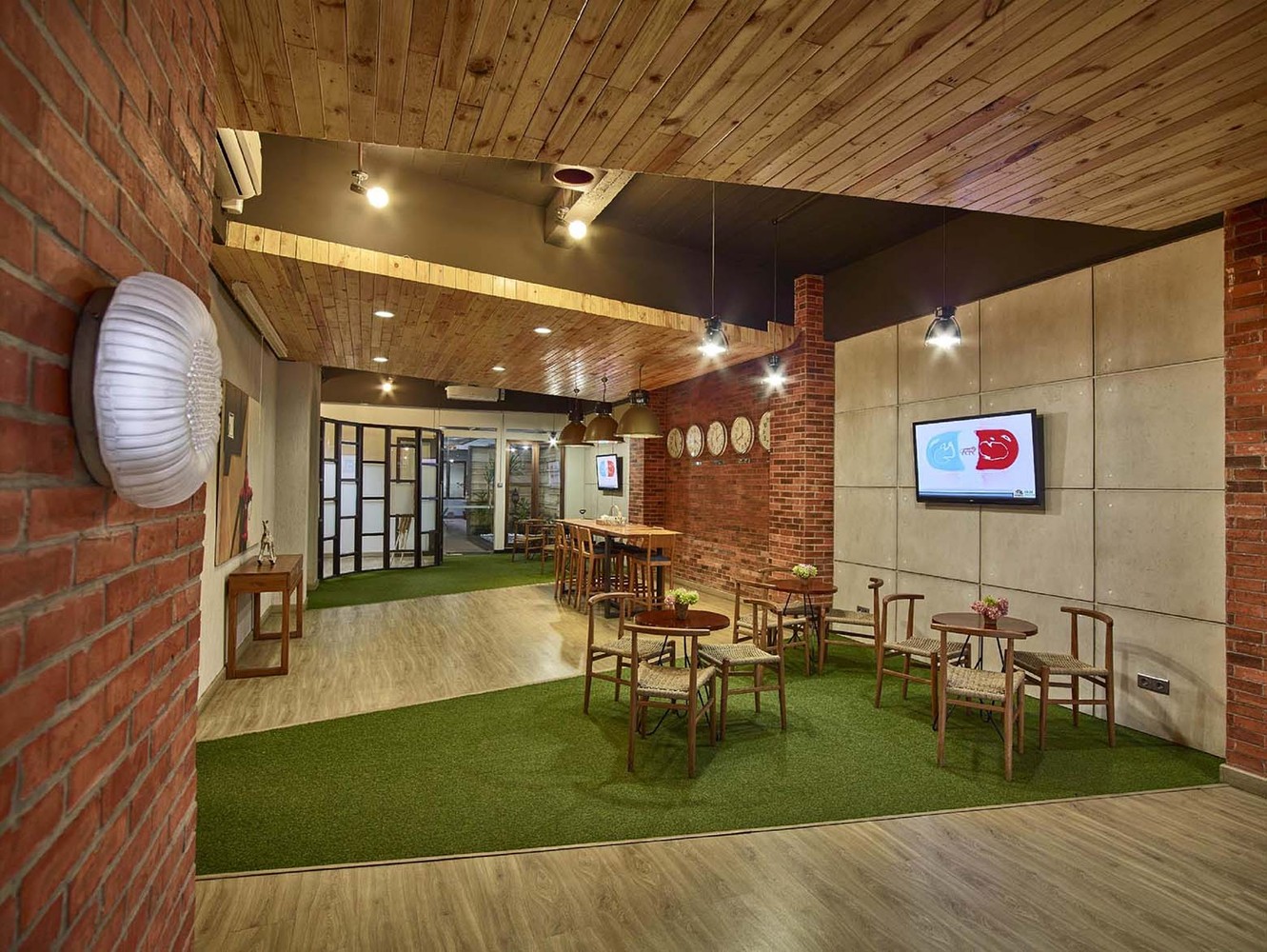 印度尼西亚 Jalan Sunda 的休闲办公空间-22