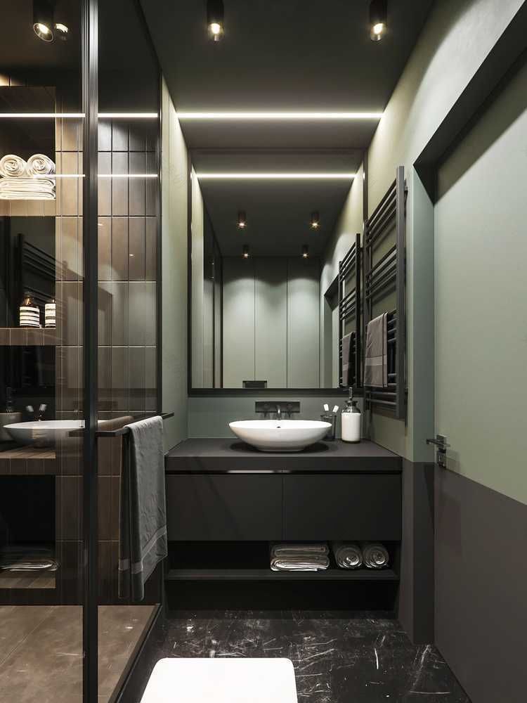 Квартира-студия в стиле лофт - 6 проектов, Фото интерьеров-245