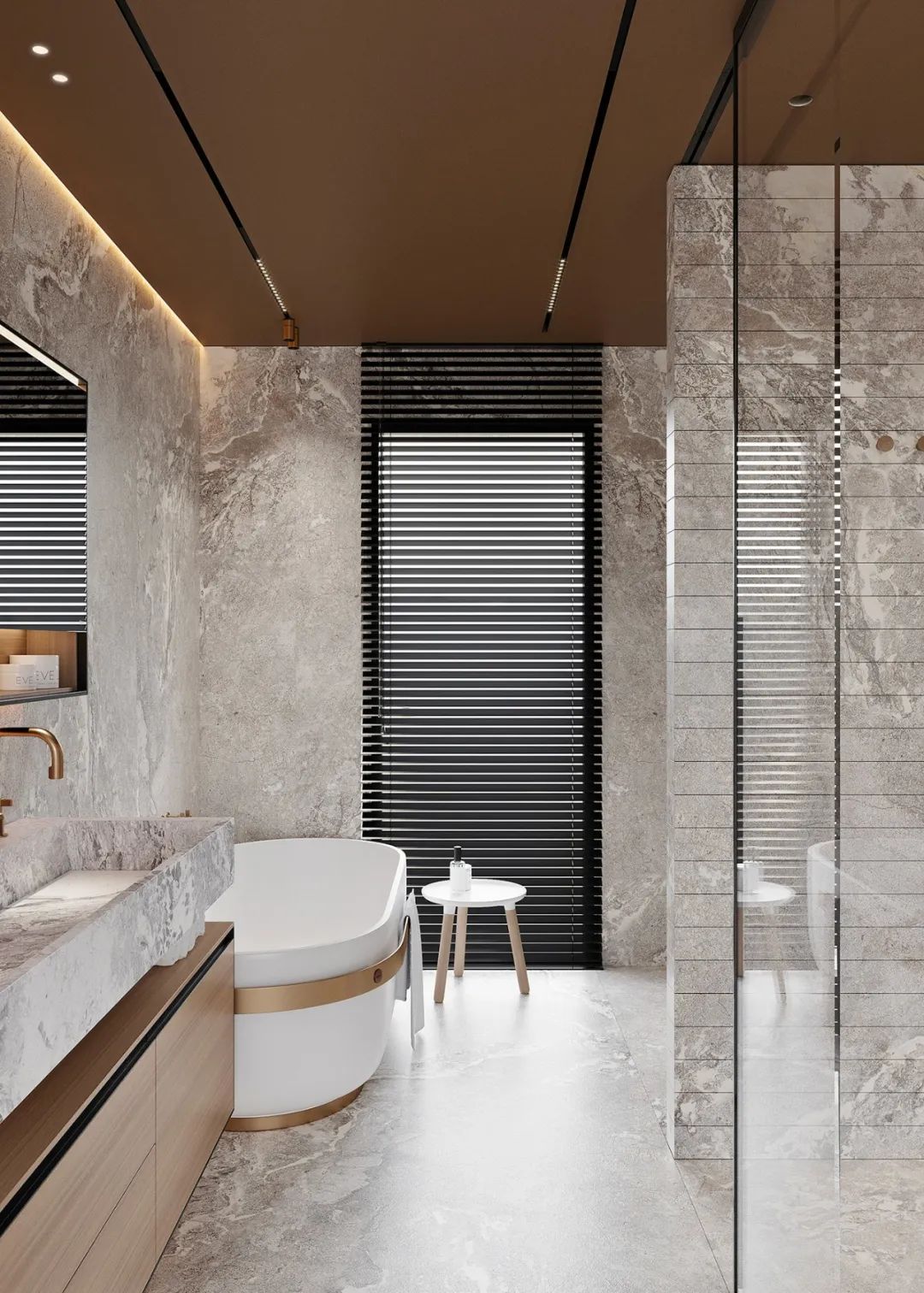 巴塞罗那现代轻法式住宅丨西班牙巴塞罗那丨Alex Tolkachev-36