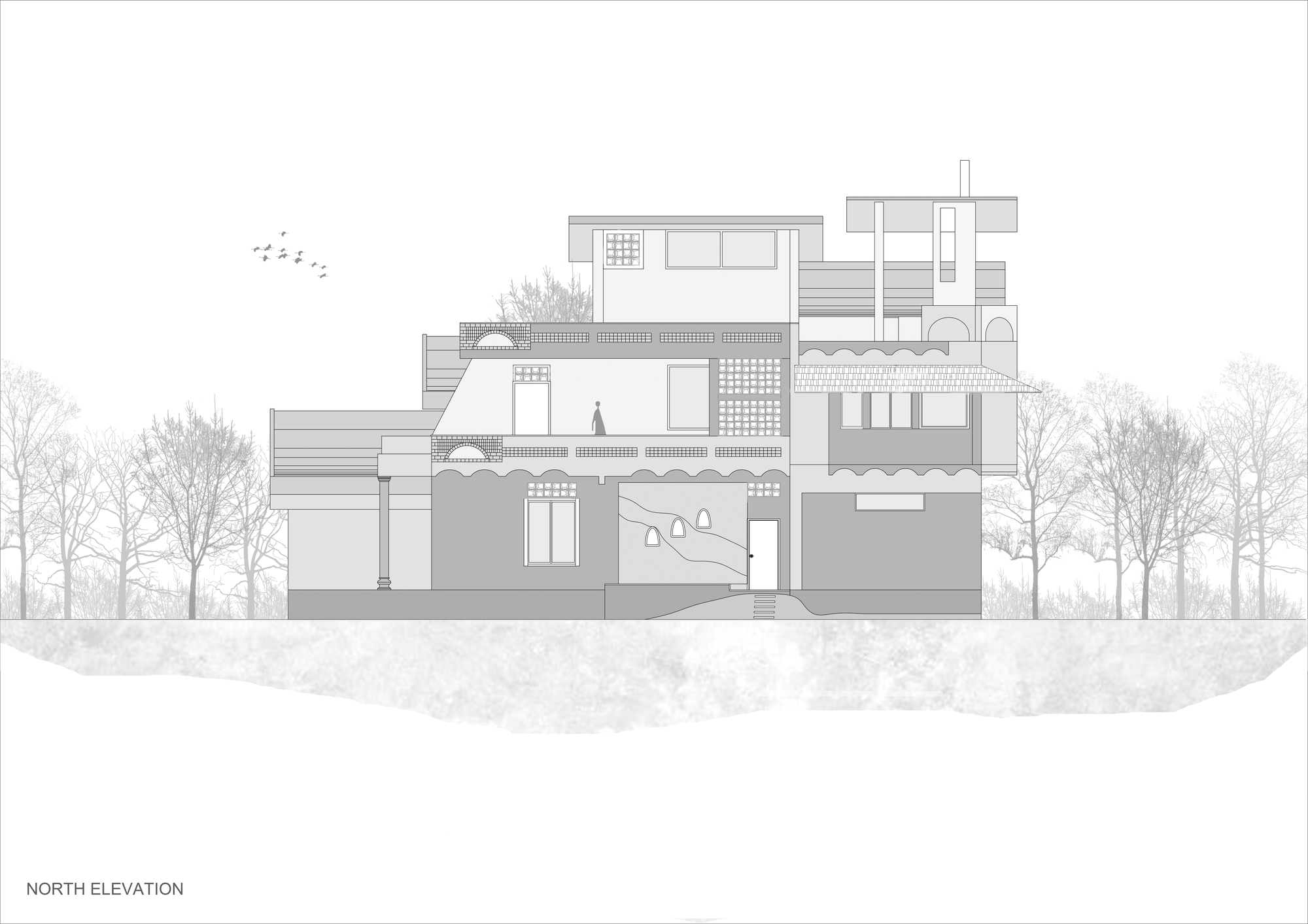 奥尔瓦伊拉姆住宅丨印度丨Iki Builds-56