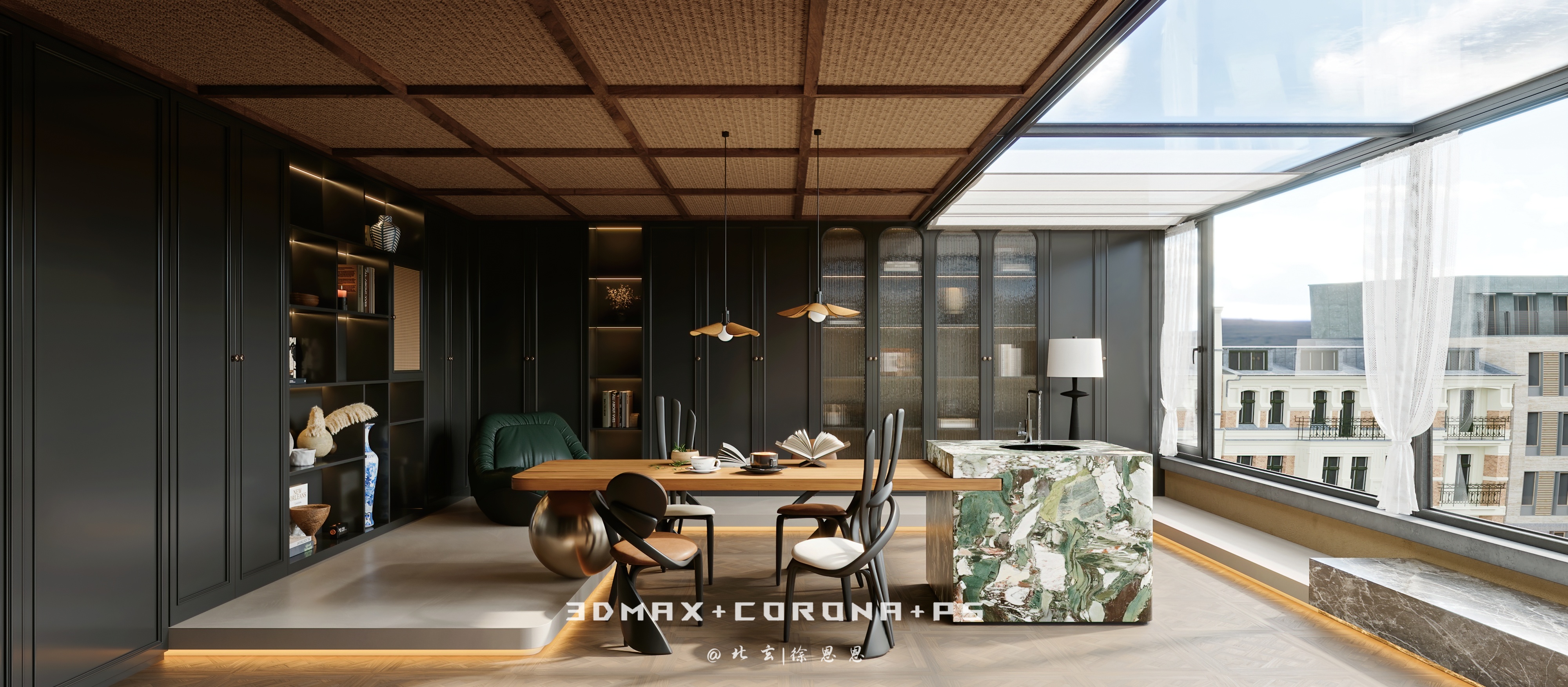 复古南洋风的浪漫居所，续写优雅摩登-17