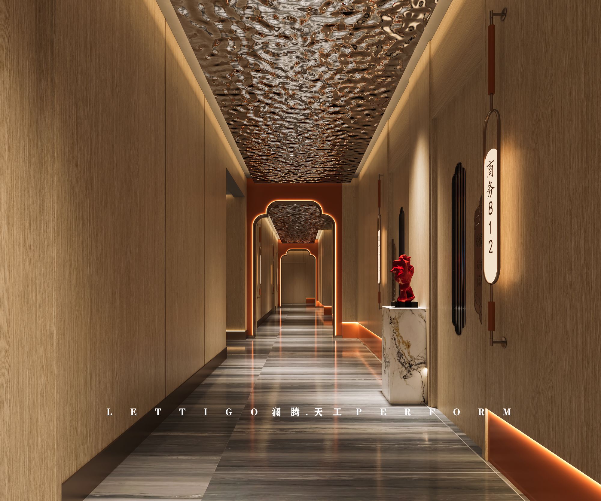 现代中式|足浴会所|SPA养生馆-12