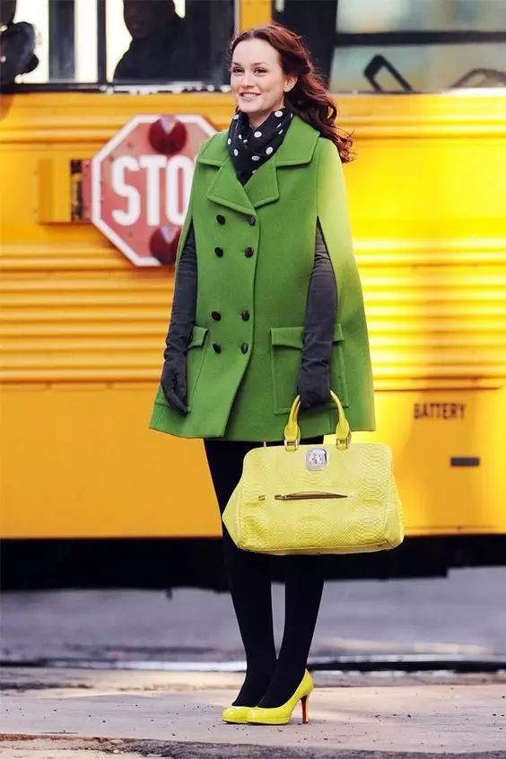 2017 流行色草木绿，这样穿让你远离路人-28