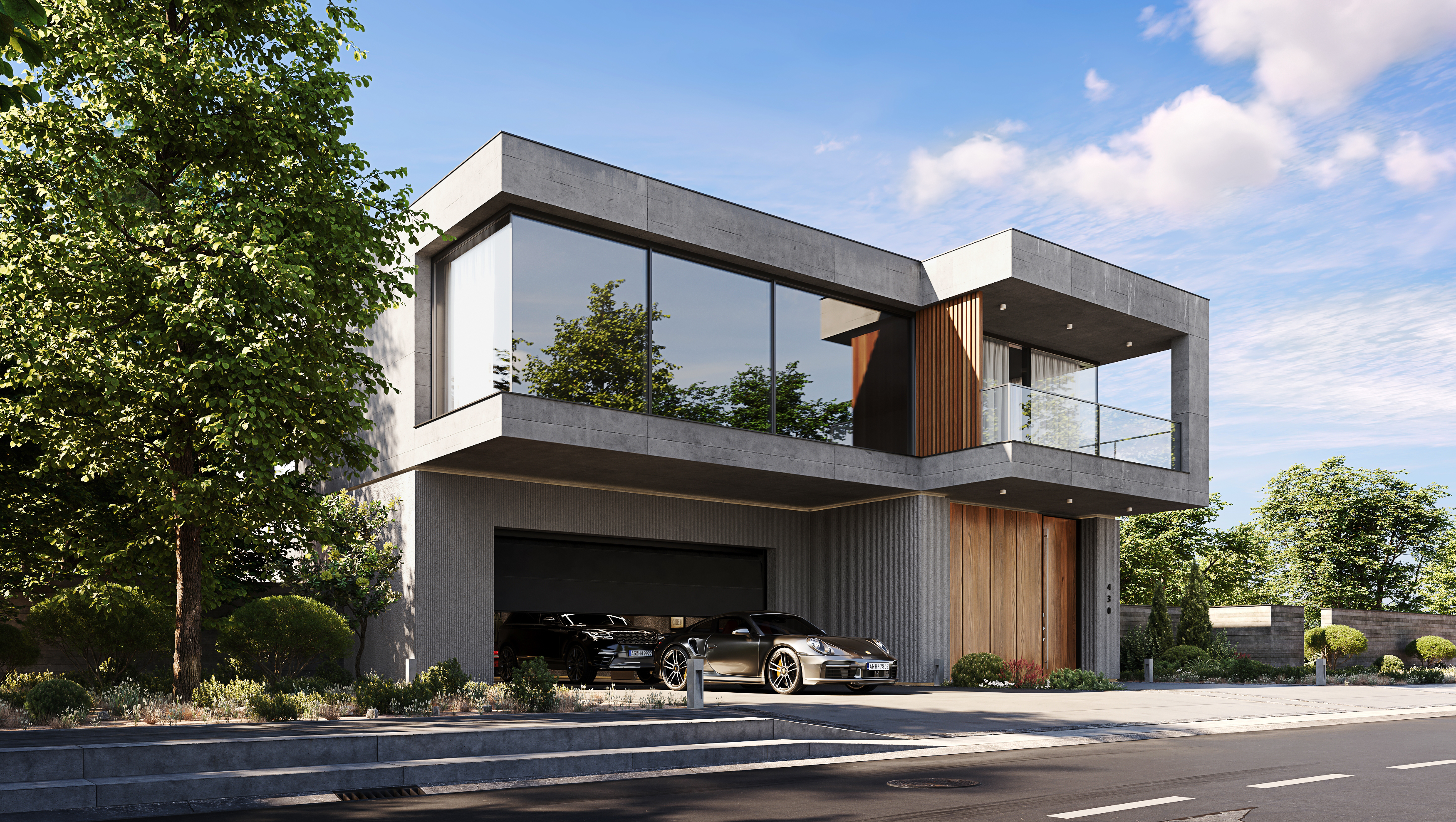 计算机生成图像：现代建筑丨澳大利亚丨YADVIZ-7