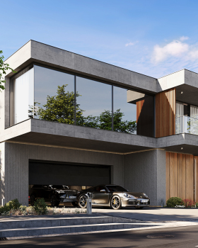 计算机生成图像：现代建筑丨澳大利亚丨YADVIZ