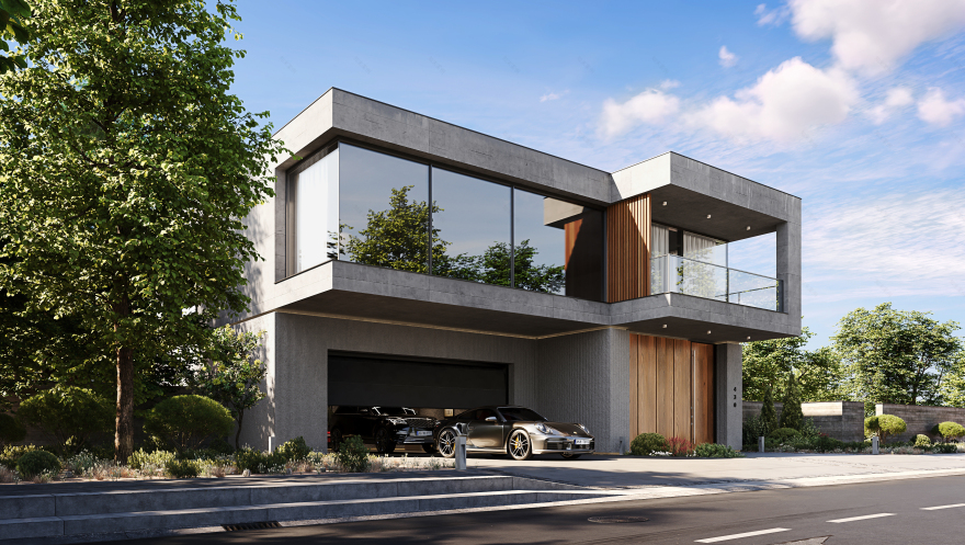 计算机生成图像:现代建筑丨澳大利亚丨YADVIZ-7