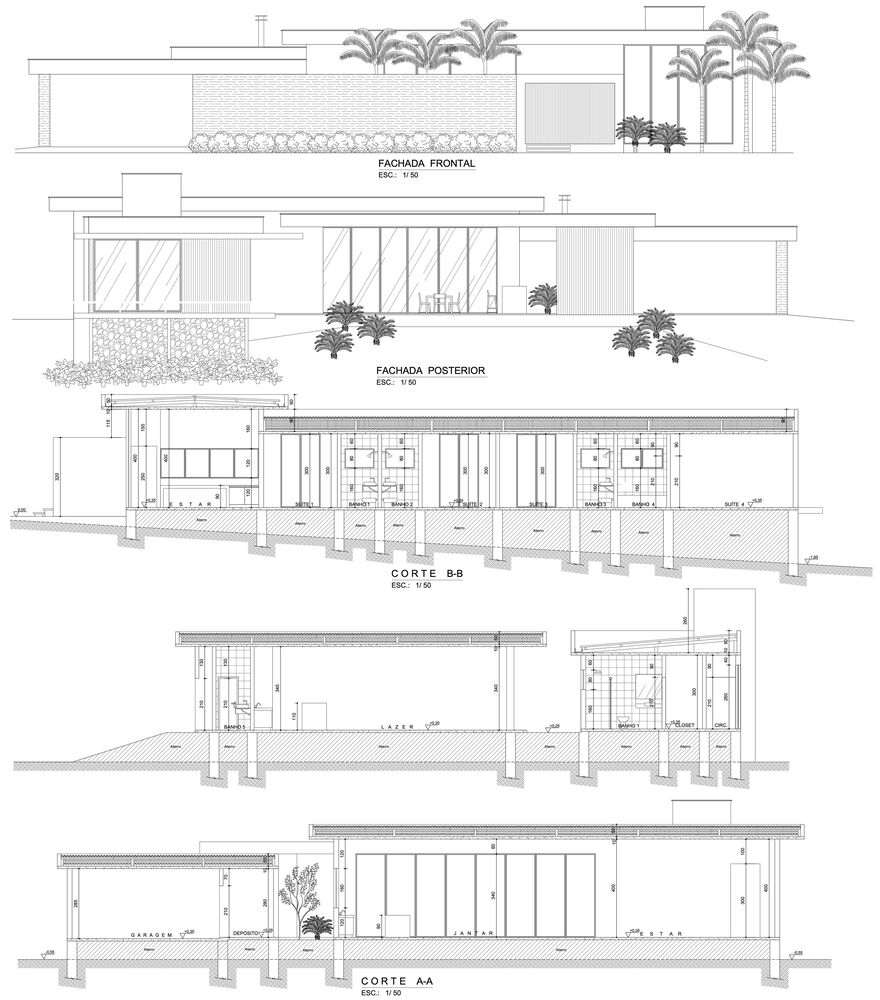 兄弟情深的个性化混凝土夏屋丨Mateus Monteiro-56