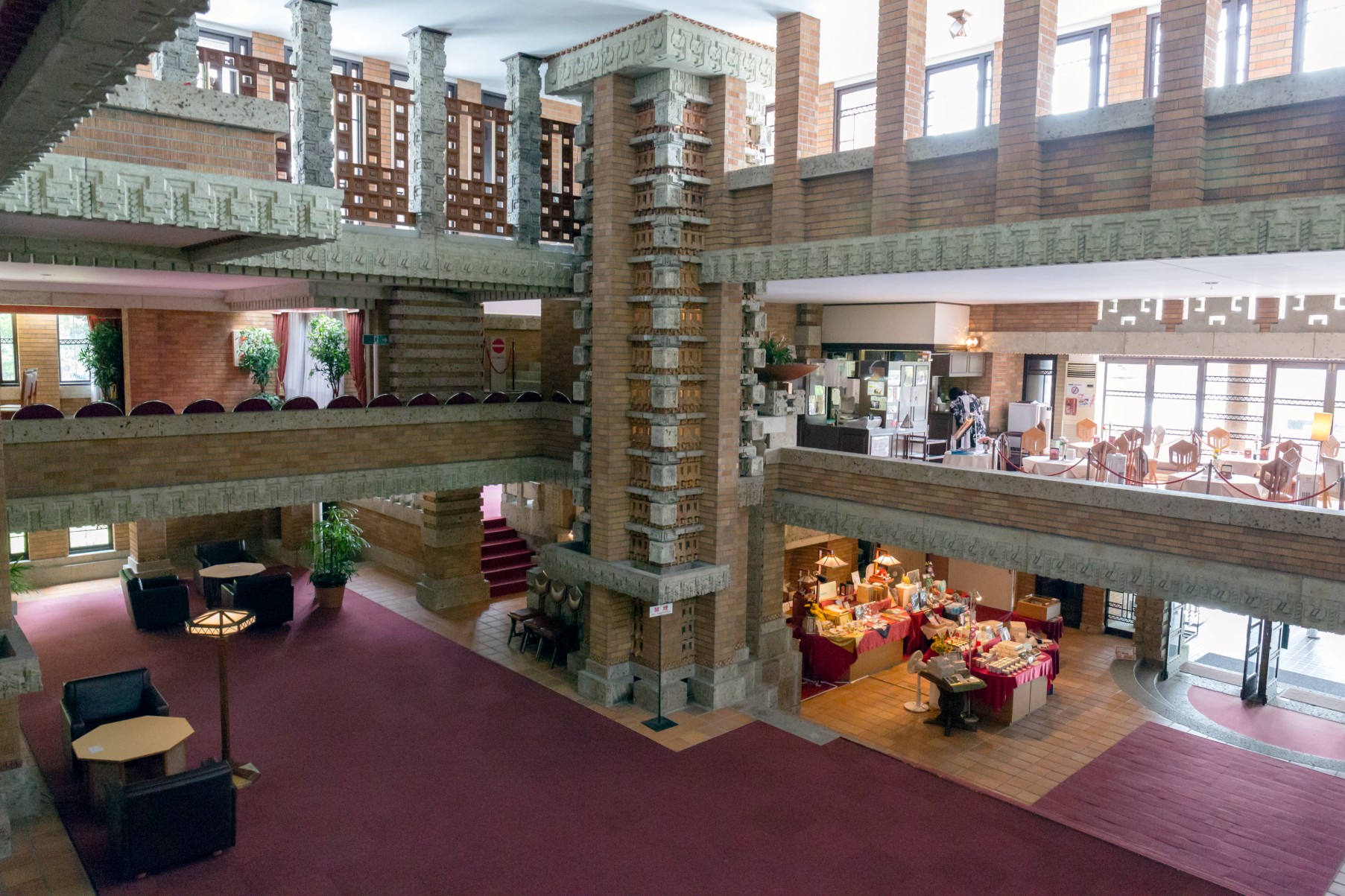 东京帝国酒店（Tokio Imperial Hotel）丨日本东京丨弗兰克·劳埃德·赖特（Frank Lloyd Wright）-25