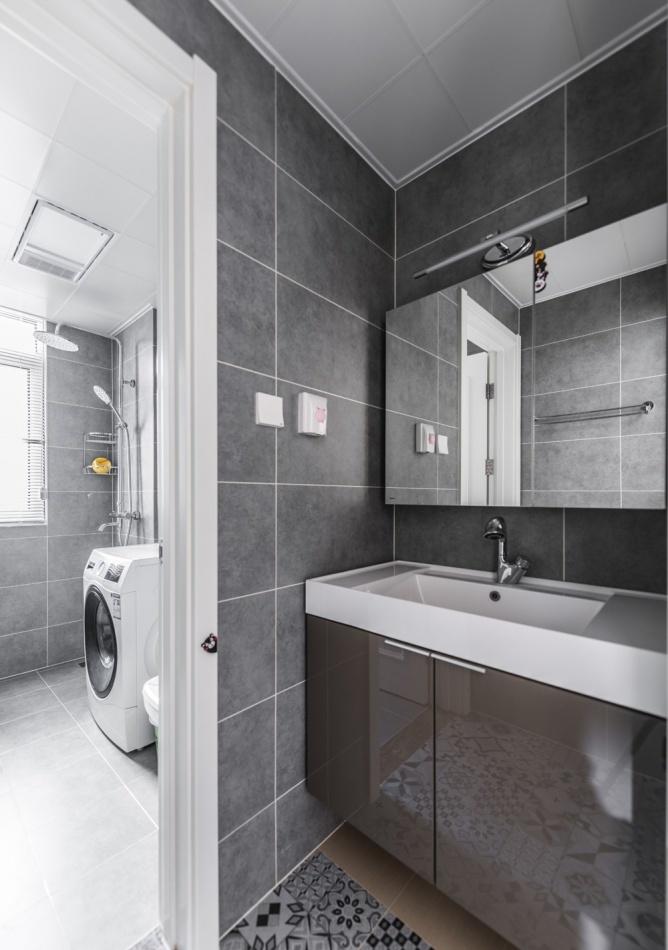 北欧混搭风 134㎡三居室,收纳与美观兼具-34