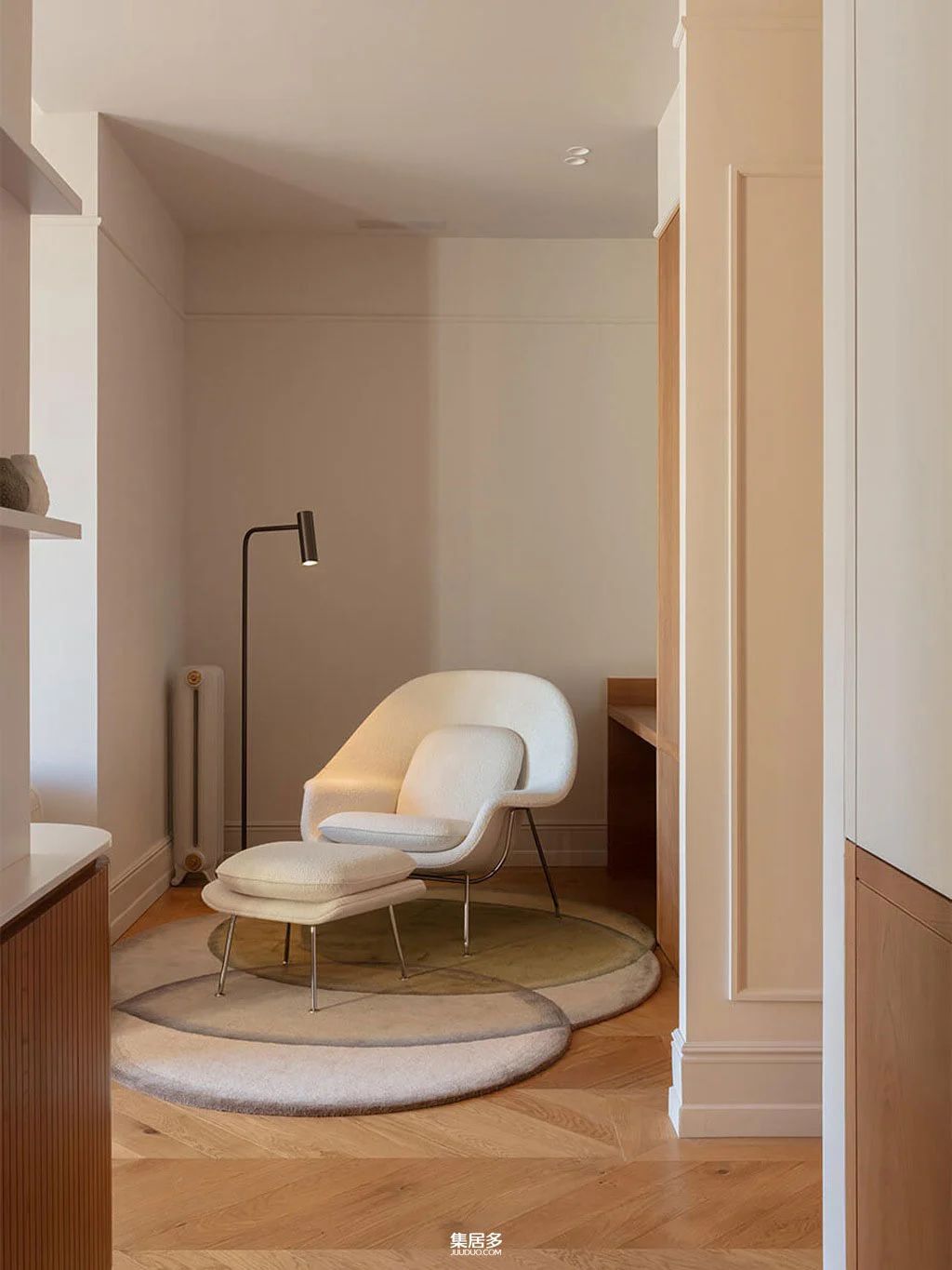 巴塞罗那市中心 200 平米温馨现代公寓设计丨西班牙巴塞罗那丨房间工作室-12