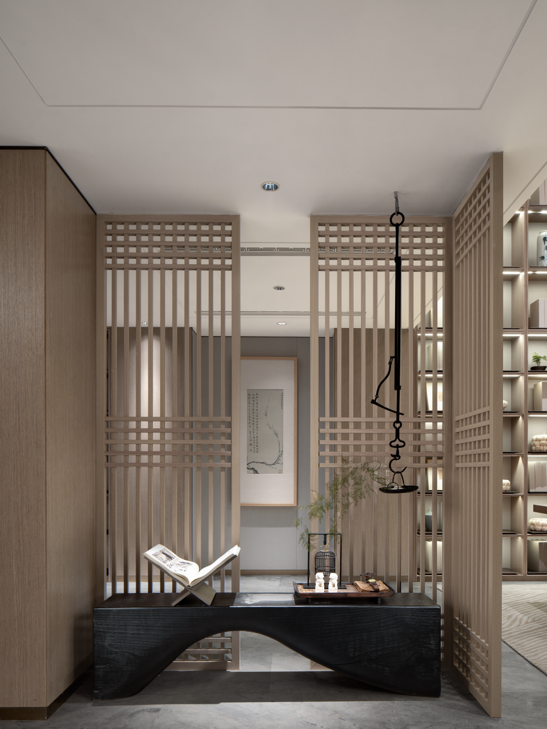 长沙建发松雅院下叠样板间丨中国长沙丨元禾大千(软装),深圳盘石设计有限公司(硬装)-46