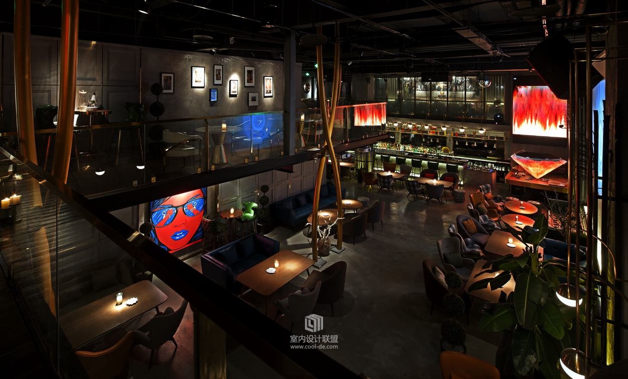 艾唯室内设计--重庆市ST.MOTi西餐厅餐饮空间-10