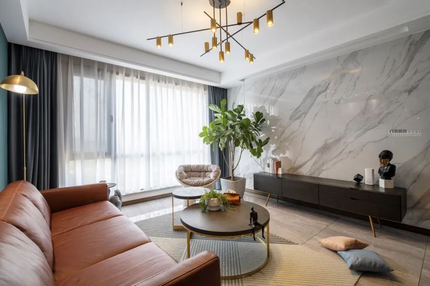 淄博绿城玉兰园 144㎡艺术之家,设计精巧重塑生活空间-33
