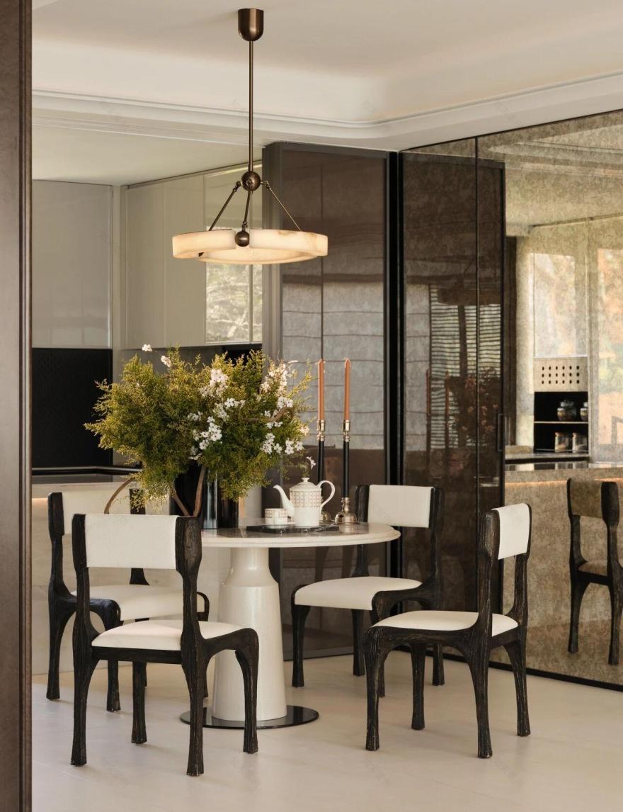 璞辉设计 · 中建东孚上海中环麓岛145㎡样板间丨中国上海丨软装上海璞辉空间设计有限公司,硬装集艾设计-19