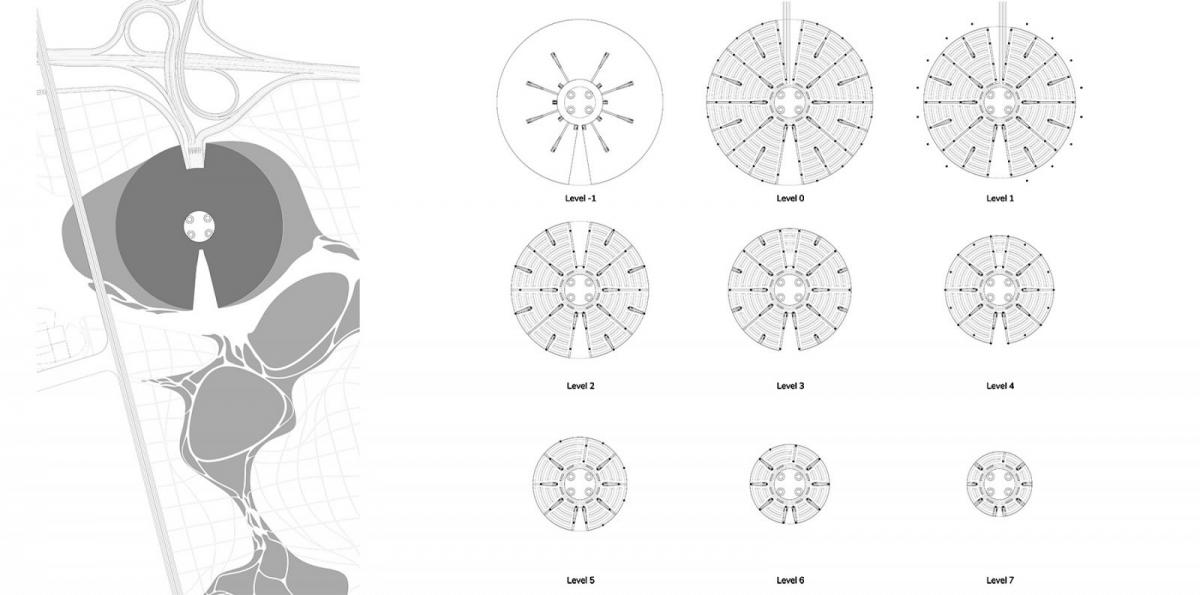 Parking Hill E·po Vallei停车场设计丨中国咸阳丨Loos van Vliet（LvV）-4