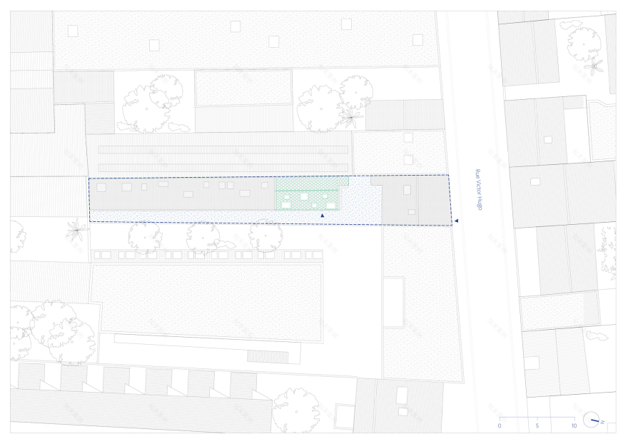 Elevation of a Family House in Bagnolet / 127af-35
