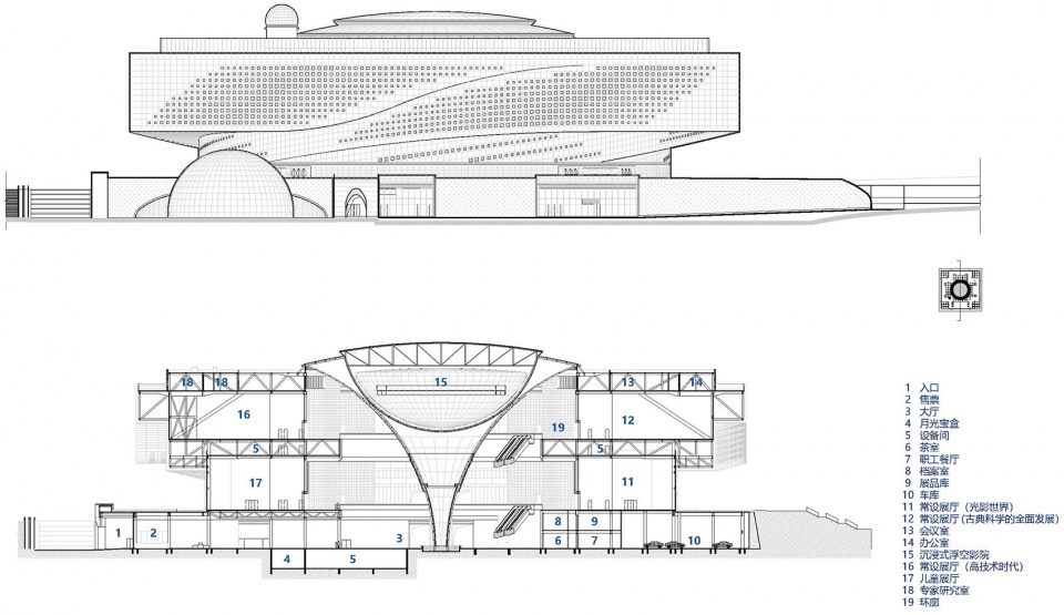 湖北省科技馆新馆丨中国武汉丨中南建筑设计院股份有限公司-75