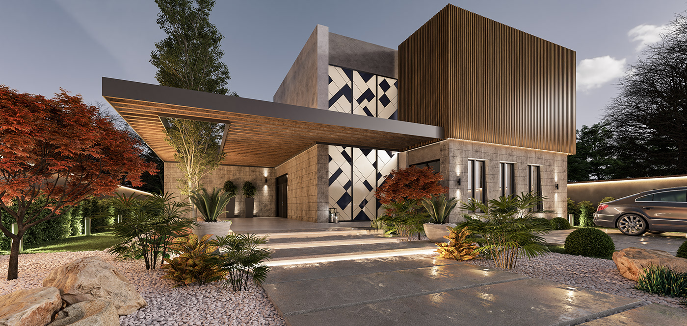 Anastasiya Gushchina丨别墅建筑丨VILLA DSGN C-6