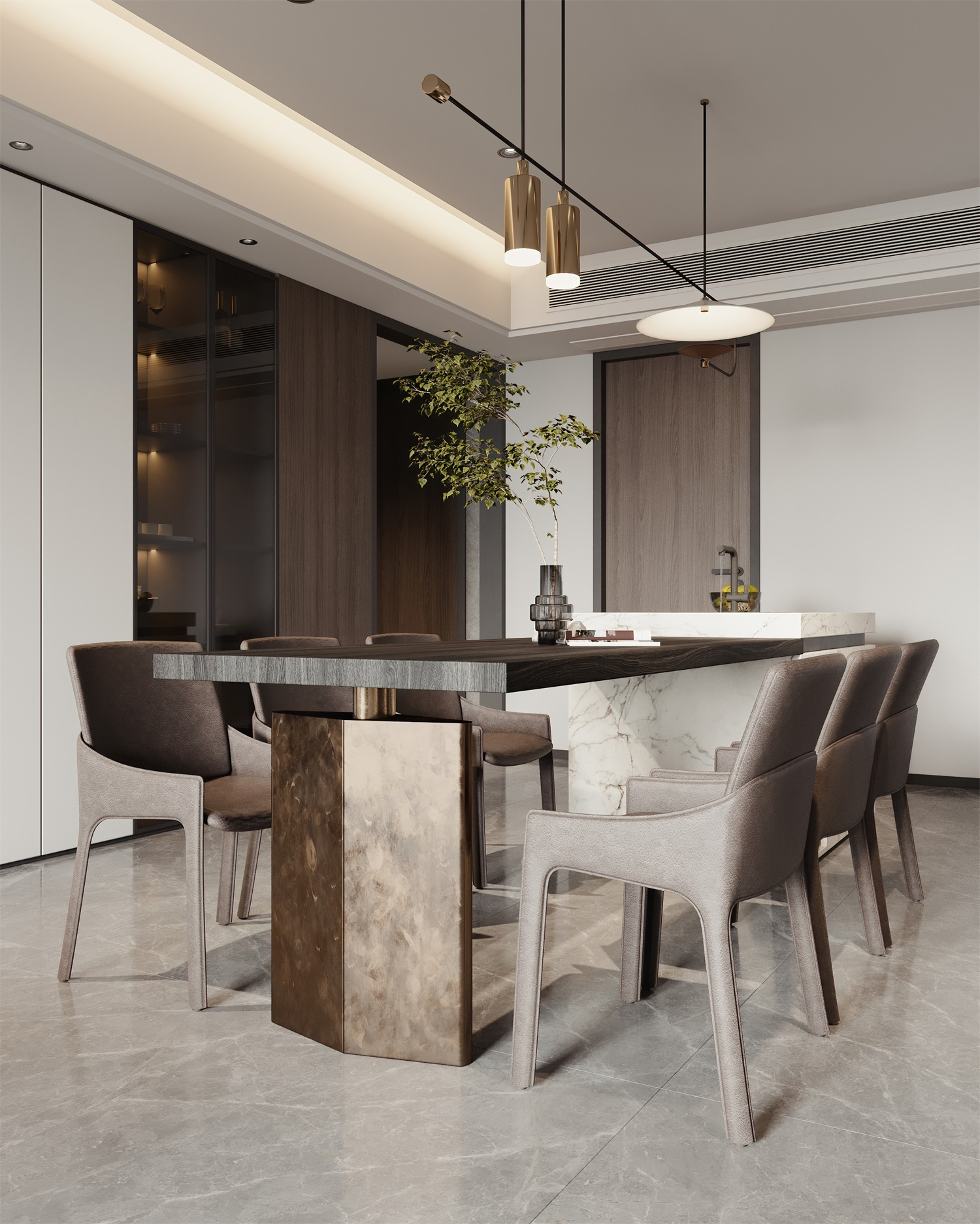 现代轻奢公寓设计-8