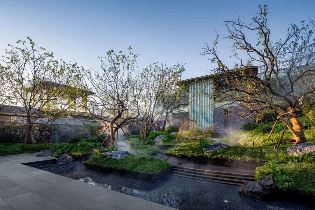 郑州顶流四代住宅,招商·林屿境丨中国郑州丨青岛厚德景观规划设计有限公司-12