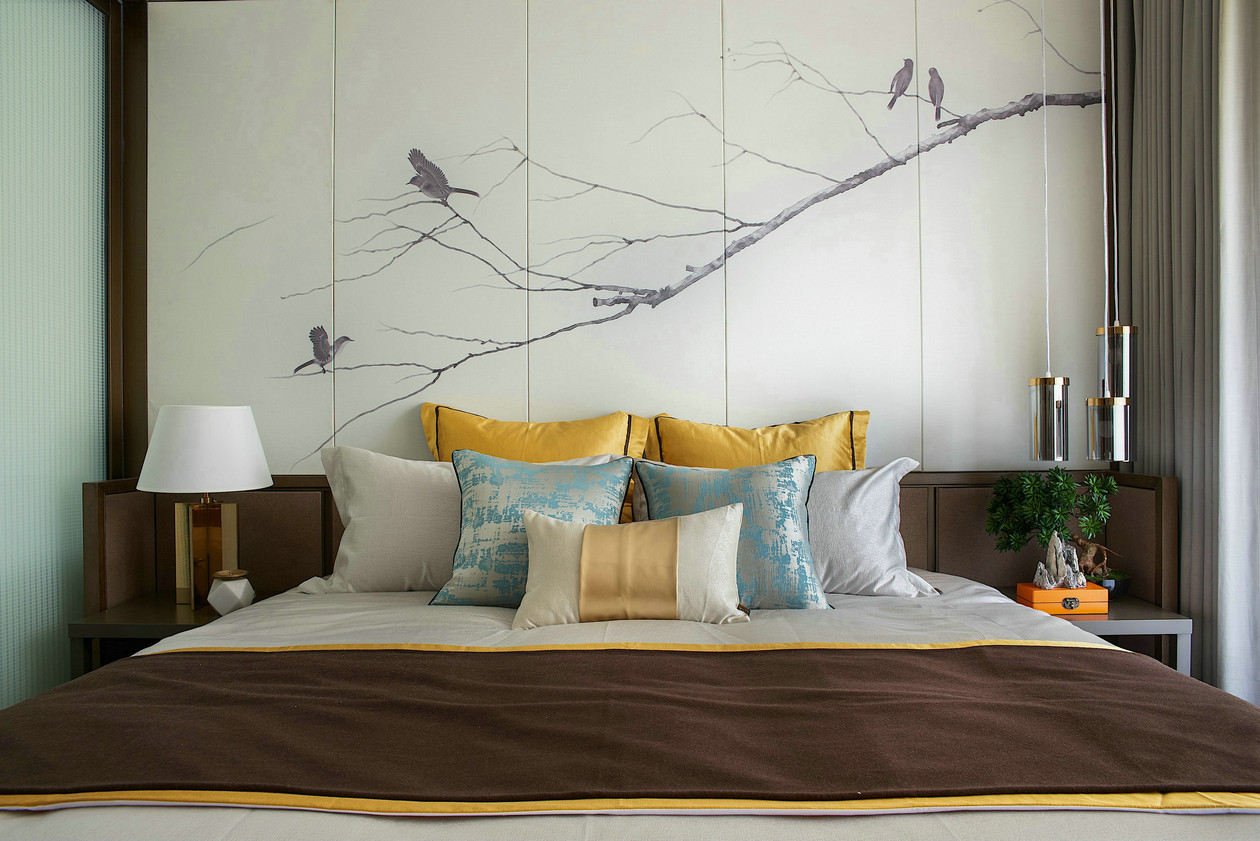 西安沣东地产湖光山色样板房-24