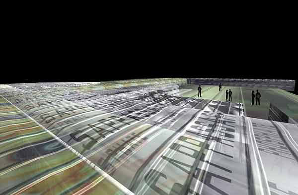 视觉艺术建筑 | Gianluca Milesi 的视频图形建筑-33