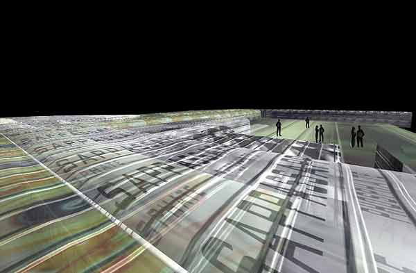 视觉艺术建筑 | Gianluca Milesi 的视频图形建筑-33