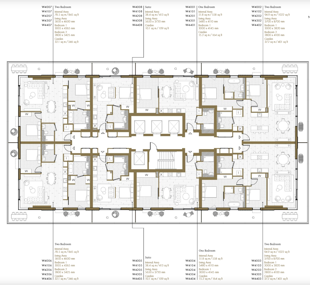 垂直绿化的魅力 | 伦敦 Wardian 公寓楼-137