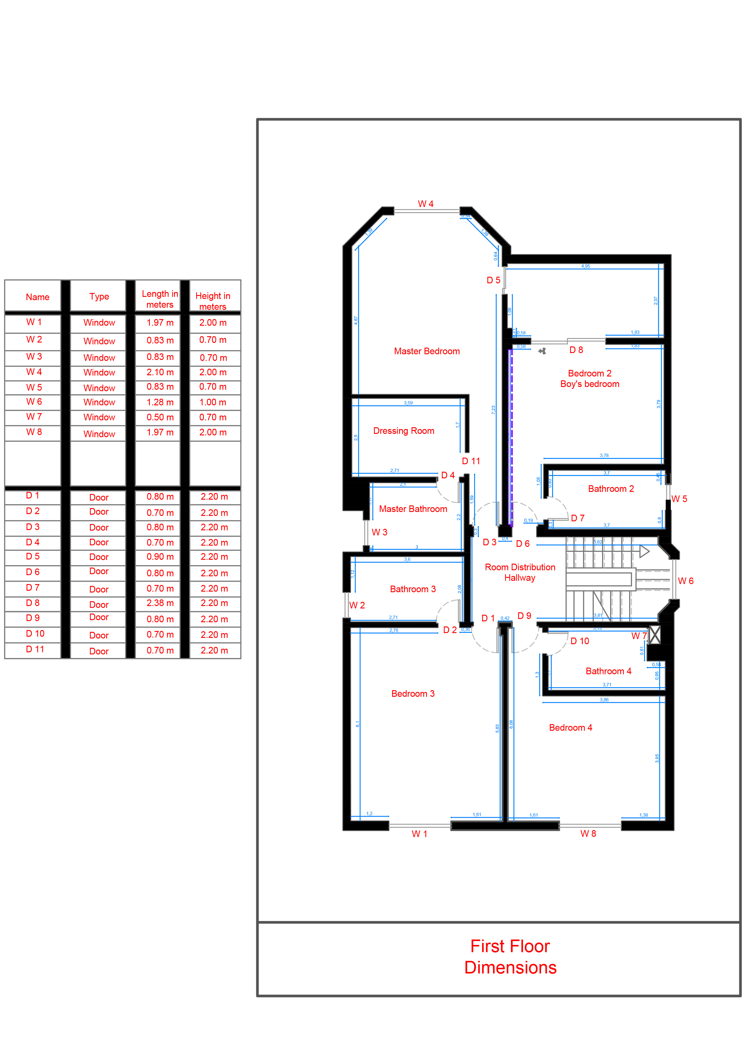 AutoCAD Work - Plans / 3 Storey Villa-7