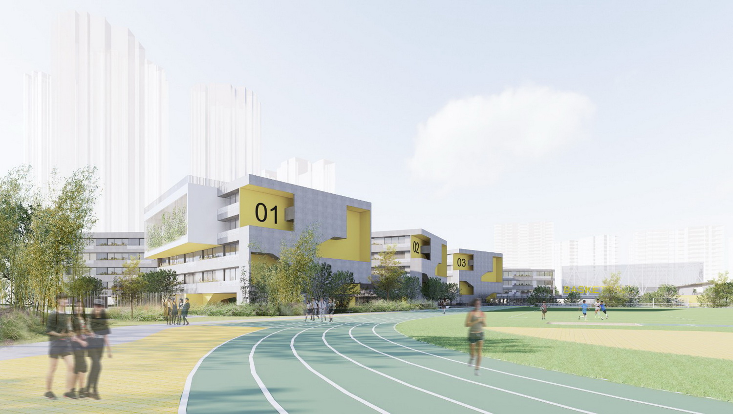 天府新区海洋路中学设计丨中国四川丨MAT超级建筑事务所-21