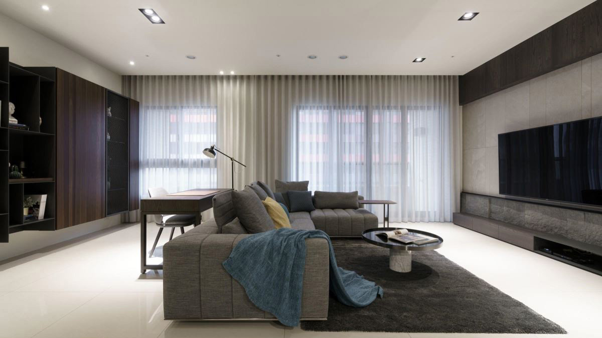 125㎡现代风住宅 筑悦空间设计-8